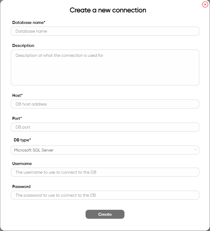 `Create new connection.`